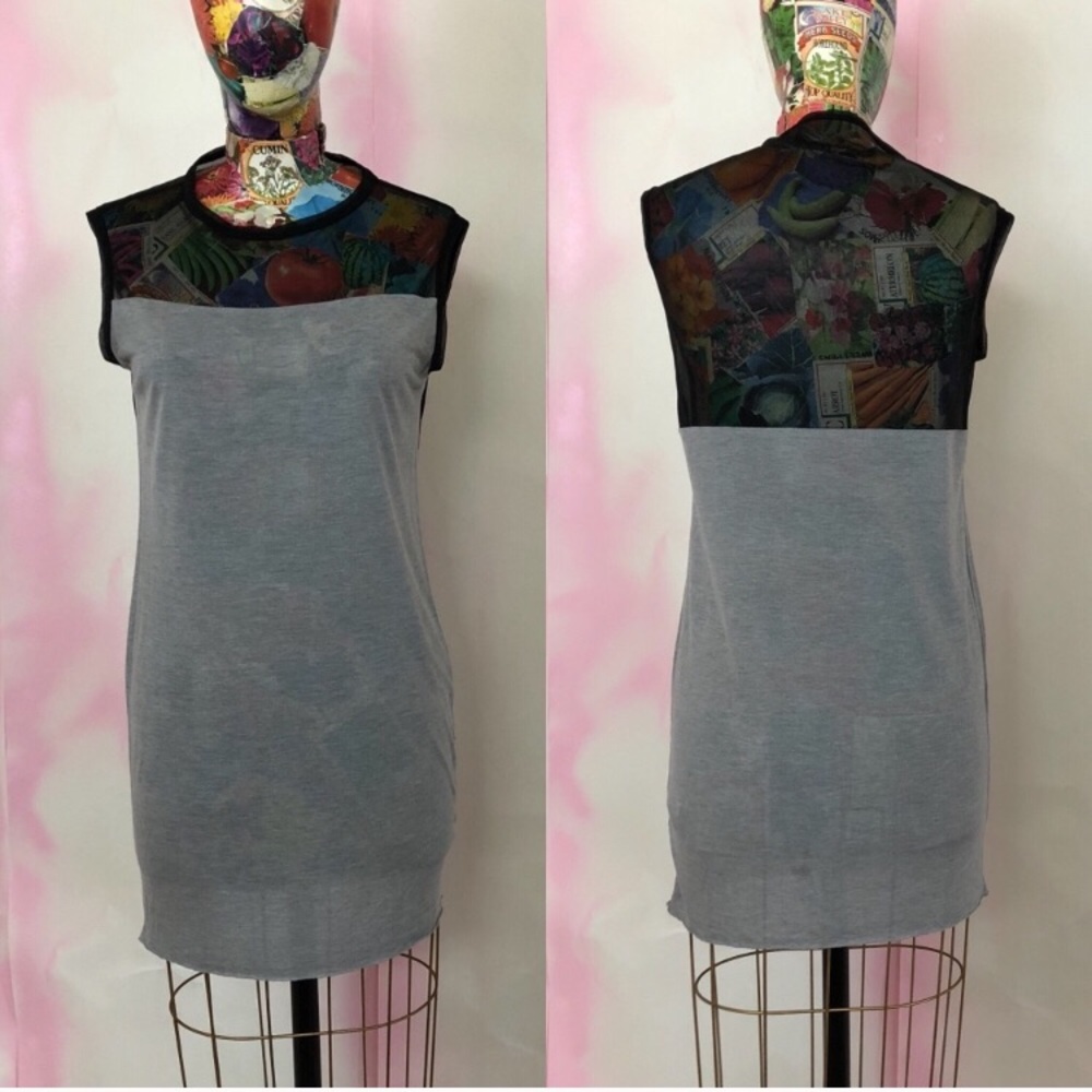 AllSaints Bo Sheer Tee Dress